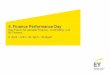 4. Finance Performance Day - EY · April 2016 4. Finance Performance Day Finance holding ... unit Business unit Business unit Operative holding. Page 7 Corporate management reporting