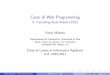 Corso di Web Programmingpages.di.unipi.it/milazzo/teaching/AA1011-WebProg/slides/5-CSS.pdf · Corso di Web Programming 5. Cascading Style Sheets (CSS) Paolo Milazzo Dipartimento di