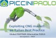 Exploiting CNG market: an Italian Best Practice · Tavola Rotonda "Biogas Botswana" 14.02.2018 . Natural Gas “daughter stations” Natural Gas Supply using CNG Trailers. filled