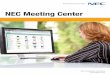 NEC Meeting Center - ECI - Empire Communications … ·  NEC Meeting Center. NEC Meeting Center, a sophisticated audio conferencing, ... meetings and training