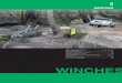 WINCHES - Stenhouse · CUSTOM WINCH SOLUTIONS ... Winches are available in ﬁ ve different ratio sizes ... Ultimate Tensile Stress 19.1kN Unit weight 5.35kg