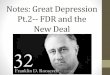 Roosevelt’s New Deal - Ms. Yashinsky's Online Classroom · Explain FDR’s New Deal and judge whether it ... The “3 R’s”: a. ... Pro-New Deal List 3 of the main points they