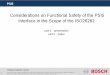 Considerations on Functional Safety of the PSI5 Interface ... · Interface in the Scope of the ISO26262. part 1 – presentation part 2 