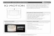 IQ Motion Installation Manual - Royal Security Motion Installation... · IQ MOTION- INSTALLATION MANUAL QOLSYS CONFIDENTIAL AND PROPRIETARY PAGE 1 OF 6 ... PIR (Passive Infrared)