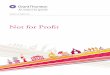 Not for Profit - Grant Thornton Australia · advice on all aspects of private finance initiatives and public ... Accounting advice The people that work within the Not for Profit industry