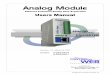 Analog Module Users Manual - rollexmonitoring.co.nz · Xytronix Research & Design, Inc. ©2008. The Analog module may not be opened, dis-assembled, copied or reverse engineered
