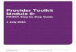 Provider Toolkit Module 8 - NDIS .ndis.gov.au 1 July 2016 | Provider Toolkit Module 8 1. Provider