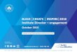 Institute Director engagement - TAFE Illawarra · UILD │ REATE │ INSPIRE│2018 Institute Director ... (SALM, SAP HR/Finance, ... The crafting of BUILD │REATE │ INSPIRE │
