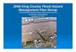 2006 King County Flood Hazard Management Plan Recap · PDF file2006 King County Flood Hazard Management Plan Recap ... History and Current Status ... Department of Civil and Environmental