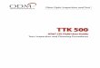 Michael Schneider - Optical Design Manufacturing - TTK500 - UG01 - 04-16-13.pdf · ODM ATT-LTE-TTK500-UG01-4.13 2 WELCOME A message from the founder: ... This user guide is provided