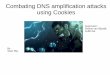 Combating DNS amplification attacks using Cookies - OS3 · Combating DNS amplification attacks using Cookies Supervisor: Roland van Rijswijk SURFnet By: Sean Rijs