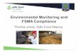 Environmental Monitoring and FSMA Compliance · Environmental Monitoring and FSMA Compliance ... when an RTE food is exposed to the environment prior ... Assignment list