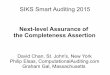 Next-level Assurance of the Completeness Assertionvmbo2015.blogs.dsv.su.se/files/2015/03/SIKS-Smart-Auditing-2015... · SIKS Smart Auditing 2015 Next-level Assurance of the Completeness