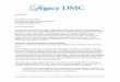 Legacy DMC's Letter Reporting on Compliance with ... · Charitable Trust Attorney . ... complaints and to investigate complaints, ... Life Beyond Barriers (Subsidiary of Urban Science)
