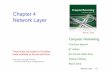 Chapter 4 Network Layer - Chalmers · Datagram format IPv4 addressing ... Network Layer 4-20 Switching via Interconnection Network ... Chapter 4: Network Layer