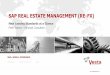 SAP Real Estate Management (RE-FX) - Vesta Partners · Real. World. Experience. REAL. WORLD. EXPERIENCE. NORTH AMERICA ASIA PACIFIC MIDDLE EAST EUROPE SAP REAL ESTATE MANAGEMENT (RE-FX)