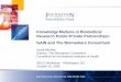 Knowledge Markets in Biomedical Research Public-Private ... · Knowledge Markets in Biomedical Research Public-Private Partnerships: ... Institute for the Study of Aging ... GSK,