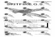 SPITFIRE G.S. - BigPlanes-RC-Big-Scale-Model-Airplanes€¦ · Operating this model without prior preparation may cause injuries. Remember, ... INSTRUCTION MANUAL SPITFIRE G.S.-RE