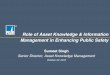 Role of Asset Knowledge & Information Management in ... · Role of Asset Knowledge & Information Management in Enhancing Public Safety . 2 ... #1 Traditional Network Airline; 