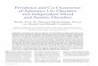 Prevalence and Co-Occurrence of Substance Use Disorders ... · Prevalence and Co-Occurrence of Substance Use Disorders and Independent Mood and Anxiety Disorders Results From the