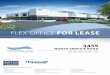 FLEX OFFICE FOR LEASE - Home - Hopewell Developmenthopewelldevelopment.com/files/public-files/pages/walkers-line... · • Exterior walls are aluminium and glass curtain walls, 