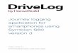 Journey logging application for smartphones using …downloads.hansaworld.com/downloads/documents/DriveLog.61.pdf · Journey logging application for smartphones using Symbian S60