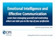 Emotional Intelligence and Effective Communication and Events/Passion for... · Leading global excellence in procurement and supply Emotional Intelligence and Effective Communication