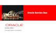  Oracle Service Bus - Home: DOAG … ·  Oracle Service Bus ... Service Integration Data Integration Development Tools Cloud