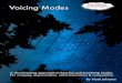 Voicing Modes Voicing Modes Modes eBook 2.0 SAMPLE.pdf · To use modes to make the changes, one must be able to relate the scale shape to a chord voicing ... (These notes make up