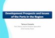Development Prospects and Issues of the Ports in the … · Develop Deep Sea Commercial Ports in Bangladesh . Development of Rural Transport and Inter-modal Transport . Develop Inland