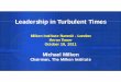 Leadership in Turbulent Times - Milken Instituteassets1c.milkeninstitute.org/assets/Events/Conferences/Summit/2011/... · Blockbuster vs. Netflix - 2002 Market Value Blockbuster 28