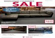 WAREHOUSE CLEARANCE SALE Sale starts. 1/7/2017 · WAREHOUSE CLEARANCESALE Vivian Modular Sofa with ottoman Available in Camel colour Regan 3+2 Sofa Pair Available in Chocolate colour
