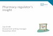 Pharmacy regulator’s insight - sigma Mathematics and ... · Pharmacy regulator’s insight Lisa Smith ... Water BPC required is 15 mL ... questions in the calculations did