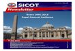 Rome OWC 2016 Papal General Audience - SICOT · Editorial Global Orthopaedics: SICOT, the Great Leveller Ashok N. Johari SICOT Education Committee Chairman & SICOT Vice-President