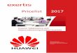 Huawei Video Pricelist 2017 - Home - Exertis · Huawei Video Price List Version 17.03.09 ... Huawei TE20 Series HD Videoconferencing Endpoints ... Seamless integration with IMS Interoperable