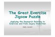 The Great Exercise Jigsaw Puzzle - Falls Prevention …fallsnetwork.neura.edu.au/wp-content/uploads/2014/02/act-castell.pdf · The Great Exercise Jigsaw Puzzle ... Maintain muscle
