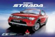 2013 Strada Cover - brochure -des Strada GLS Sport... · The Strada GLS Sport V is the first in its class to showcase a fully-integrated information and entertainment system which
