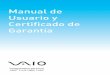 Manual de Usuario y Certificado de Garantía - VAIO …ar.vaio.com/wp-content/uploads/2016/10/Manual-VAIO-Z-Agosto-2016-… · 2 3 Instrucciones de cuidado y mantenimiento La notebook