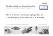 Oerlikon Additive Manufacturing Additive World...  Oerlikon Additive Manufacturing Advanced Materials