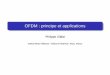 OFDM : principe et applications - Sites personnels de ... · ZF-DFE MMSE-DFE Philippe Ciblat OFDM : principe et applications 10 / 44. IES Principe de l’OFDM Détection en OFDM Allocation