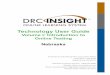 Volume I: Introduction to Online Testing Nebraska · TSM Diagnostic Tools ..... 8 Online Tools Training (OTT ... DRC INSIGHT’s Online Tools Training (OTT) simulate online testing