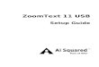ZoomText_USB_Cover_Front - aisquared.com€¦  · Web view... including two files that contain the word "Install". Select Install ZoomText Voices, ... Can I make a usable copy of