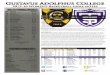 Gustavus Adolphus College · Gustavus Adolphus College 2015-16 Women’s Basketball game notes DATE OPPONENTTIME/RESULT 11/16 Martin Luther College W 79-59 11/20 UW-STOUT W 72-67