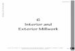 A 6 Interior and Exterior Millwork - Woodwork Institute · 6 Interior and Exterior Millwork B A WS Edition 1, ... laminating thin, ... Unless specically called out, 