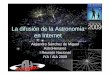 La difusión de la Astronomía en Internet - core.ac.uk ·  + WEBS + Enlaces Periodo 2003-2007. ... • Exponer y reciclar material audiovisual no ... blogs y planetarios