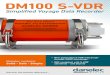 DM100 S-VDR - Radio Holland · DM100 S-VDR Simpliﬁ ed Voyage Data Recorder ... • Data from other sensors shall be recorded, if output is available in IEC 61162 format