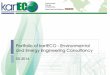 Portfolio of kartECO - Environmental and Energy ... · of the GEOSS Architecture Implementation Pilot (AIP), encouraging and helping government data providers and research centers
