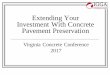 Extending Your Investment With Concrete Pavement .Investment With Concrete Pavement Preservation