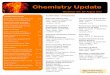 Chemistry Update - University of York€¦ · Chemistry Update Calendar of ... is part of a EU-funded research project which is ... 603,502 as part of the Dynamics-aerosol-chemistry-cloud