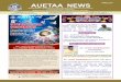 AUETAA NEWS · SOUVENIR BOOK ADFORM To commemorate the AUETAA INTERNATIONAL CONVENTION 2017 a Souvenir book will be published and distributed globally. We request your support